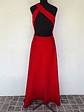 VESTIDO LARGO ROJO - TALLA 44 - Miniatura 4
