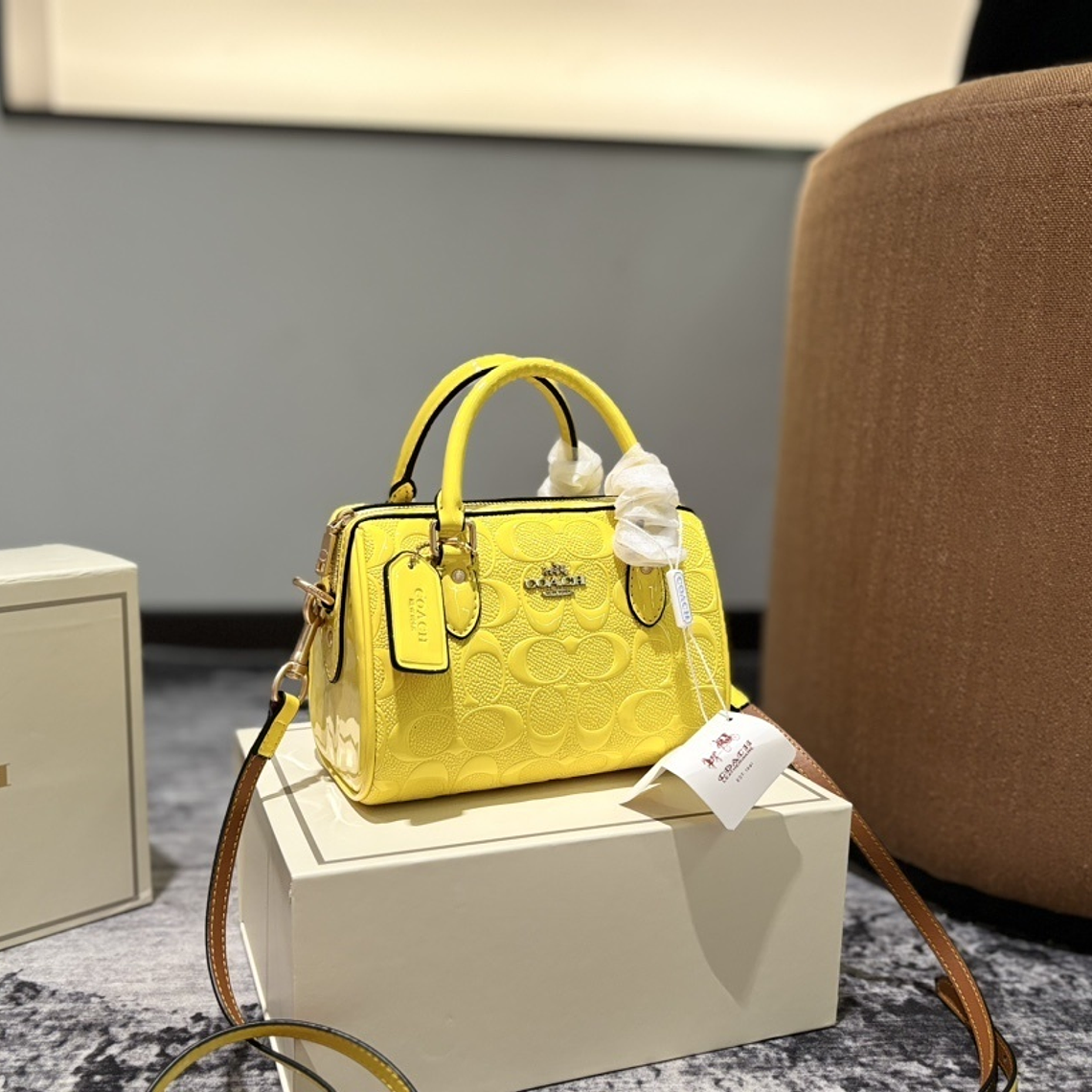 Coach Mini Boston bag 8