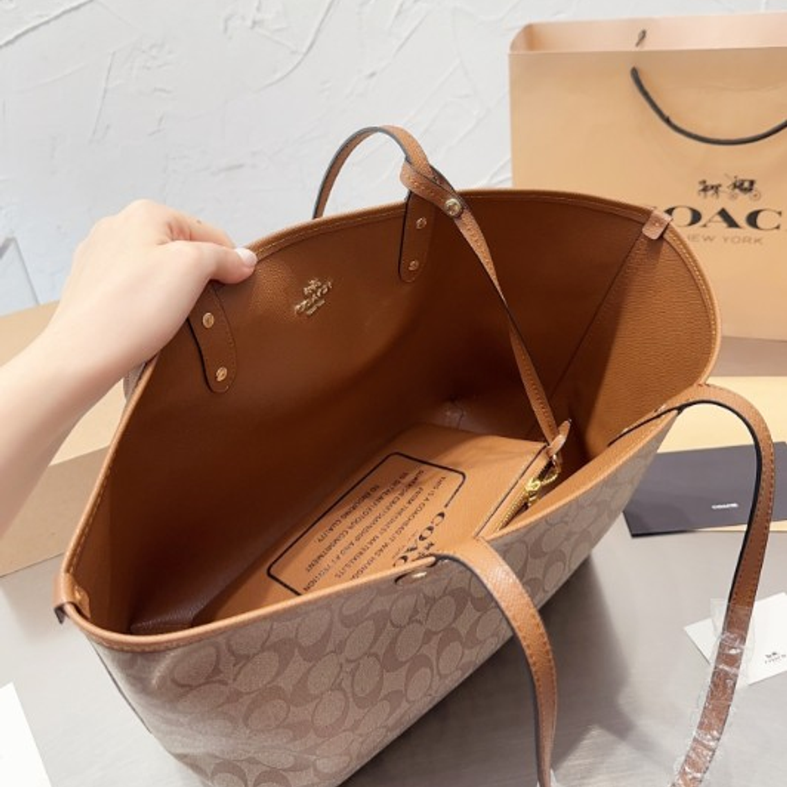 Coach Reversível - Double face bag 6