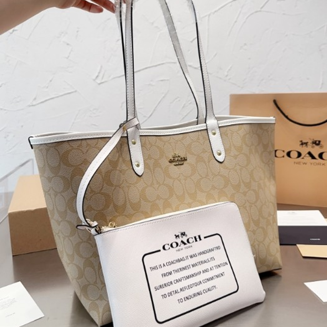 Coach Reversível - Double face bag 4