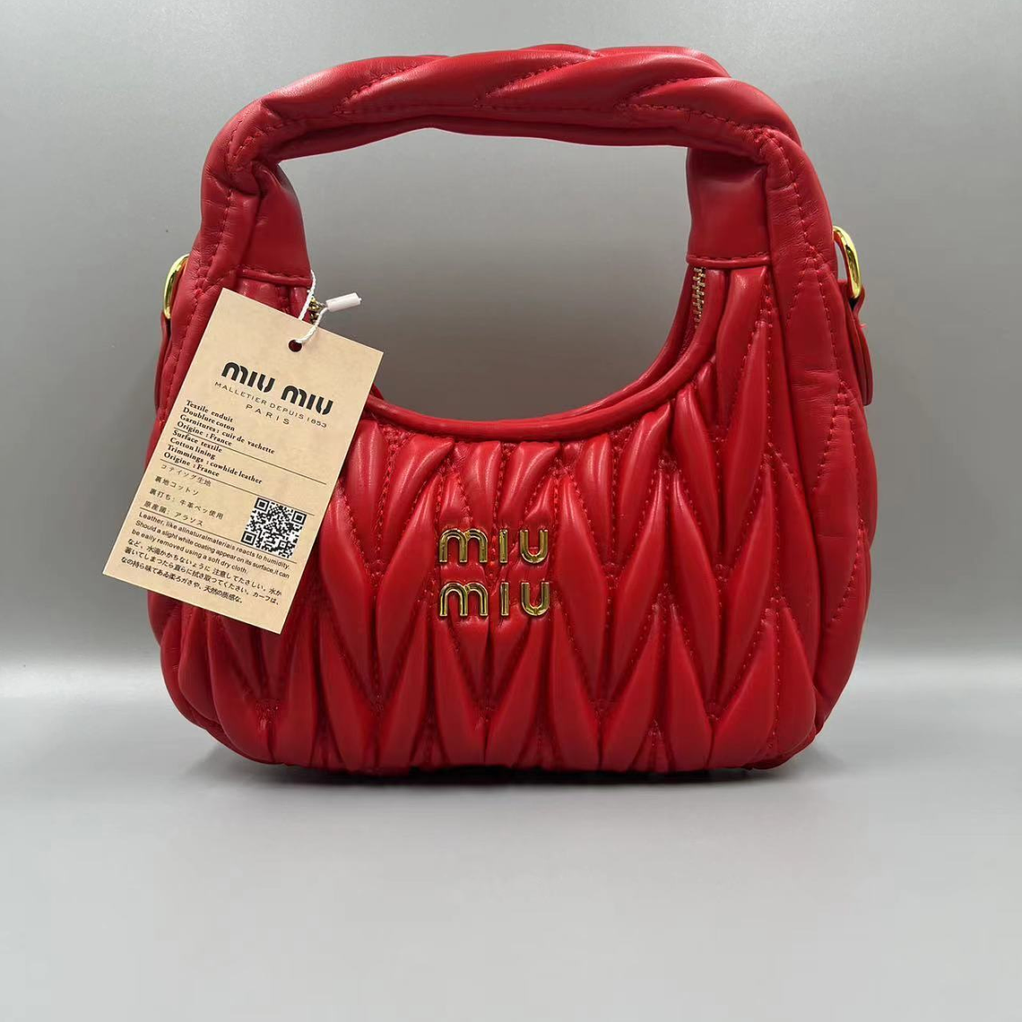 Miumiu Wander hobo bag 8
