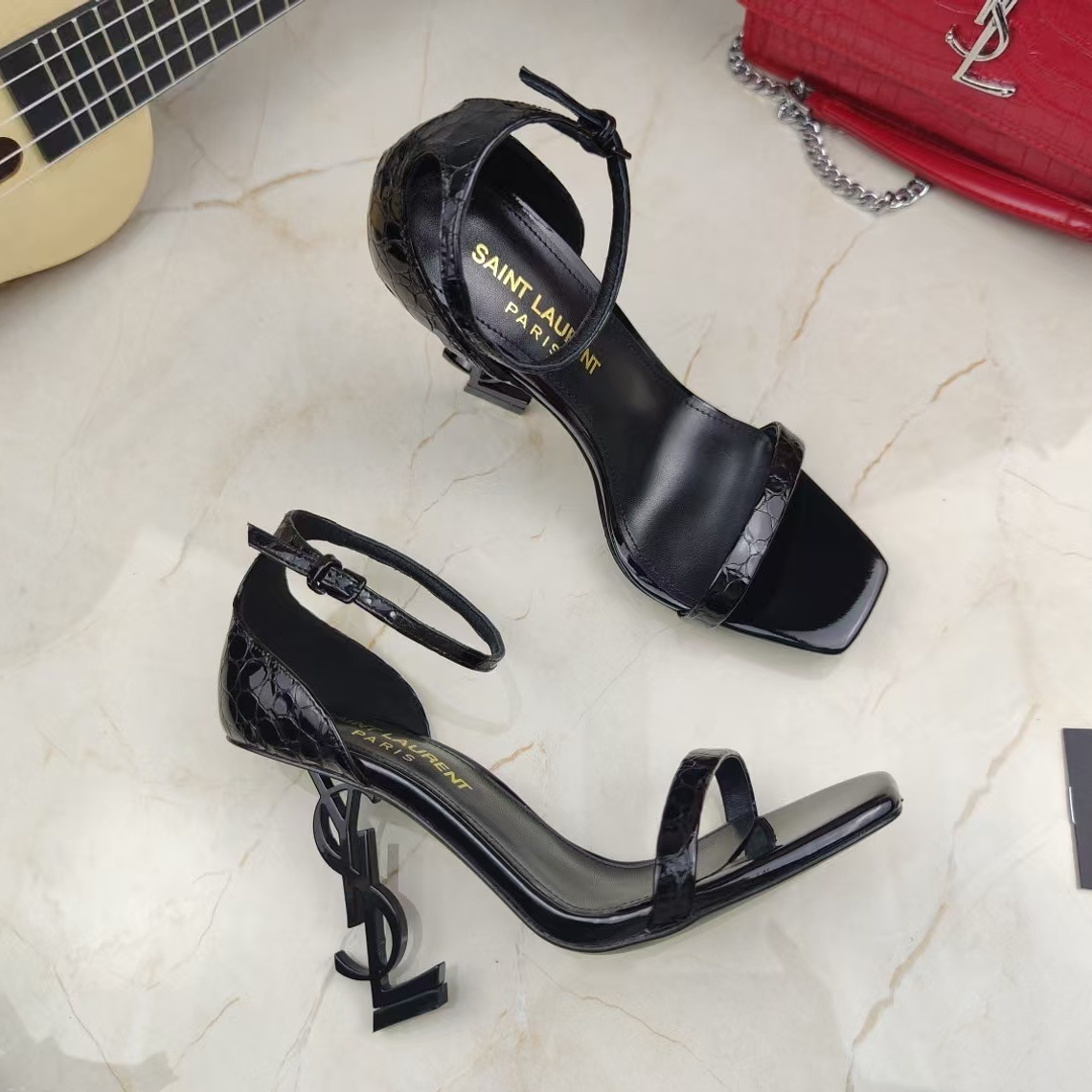 YSL high heels sandals 7