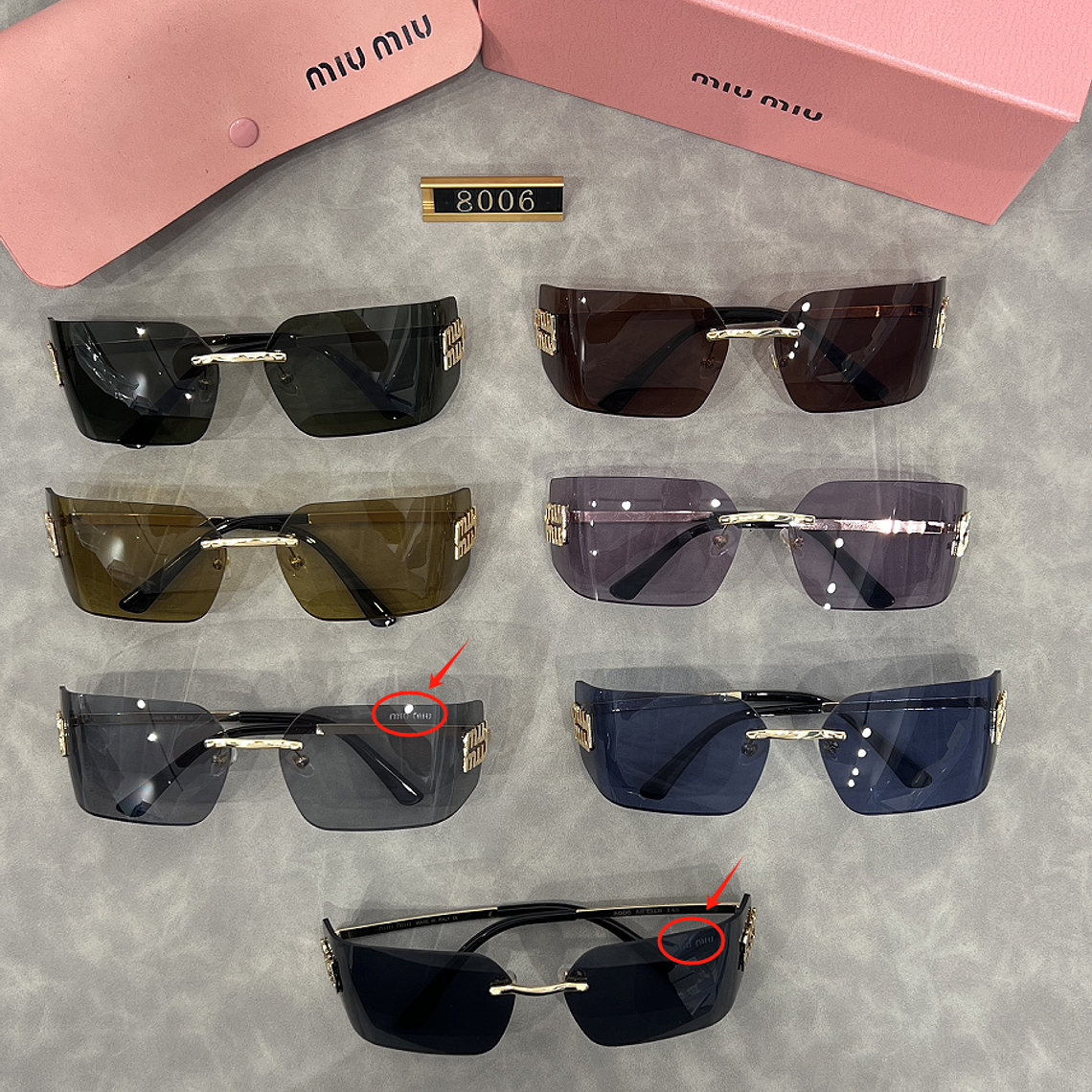 Óculos de Sol Miu Miu 8006 10