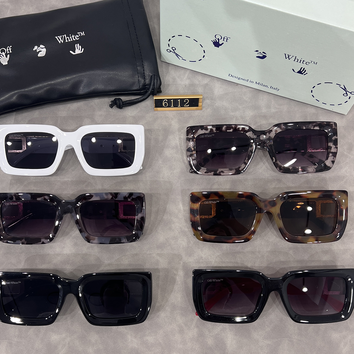 Óculos de Sol Off White 6112 7
