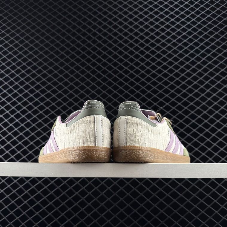 Sapatilhas Adidas Samba Verde Lilás 3