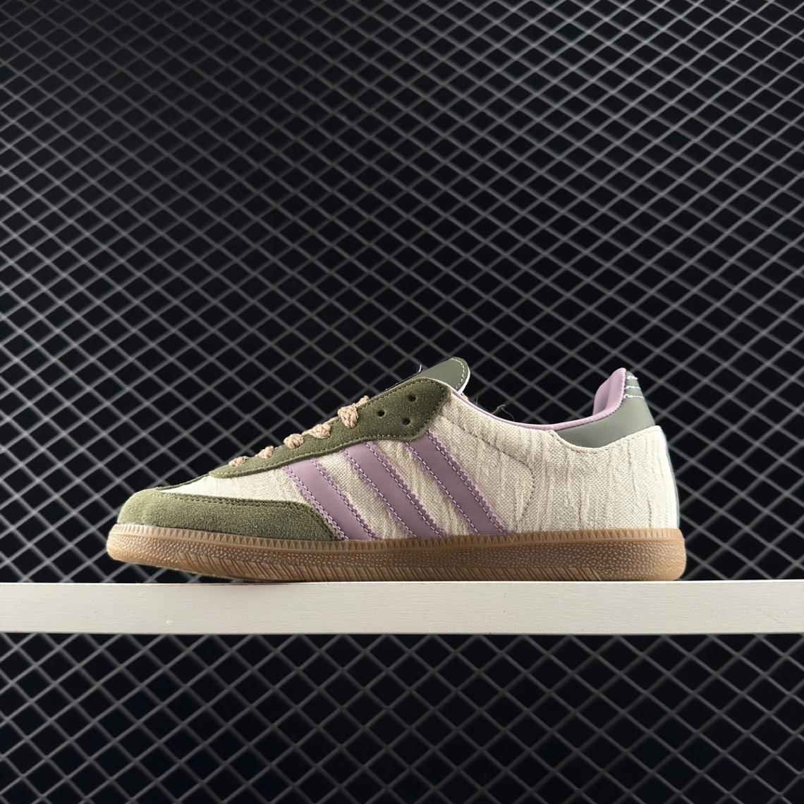 Sapatilhas Adidas Samba Verde Lilás 4