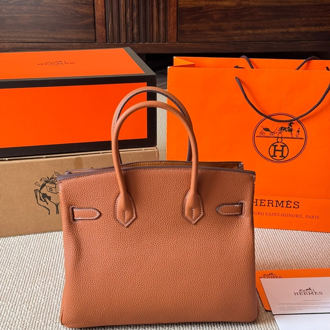 Hermes Birkin bag (alta qualidade) 7