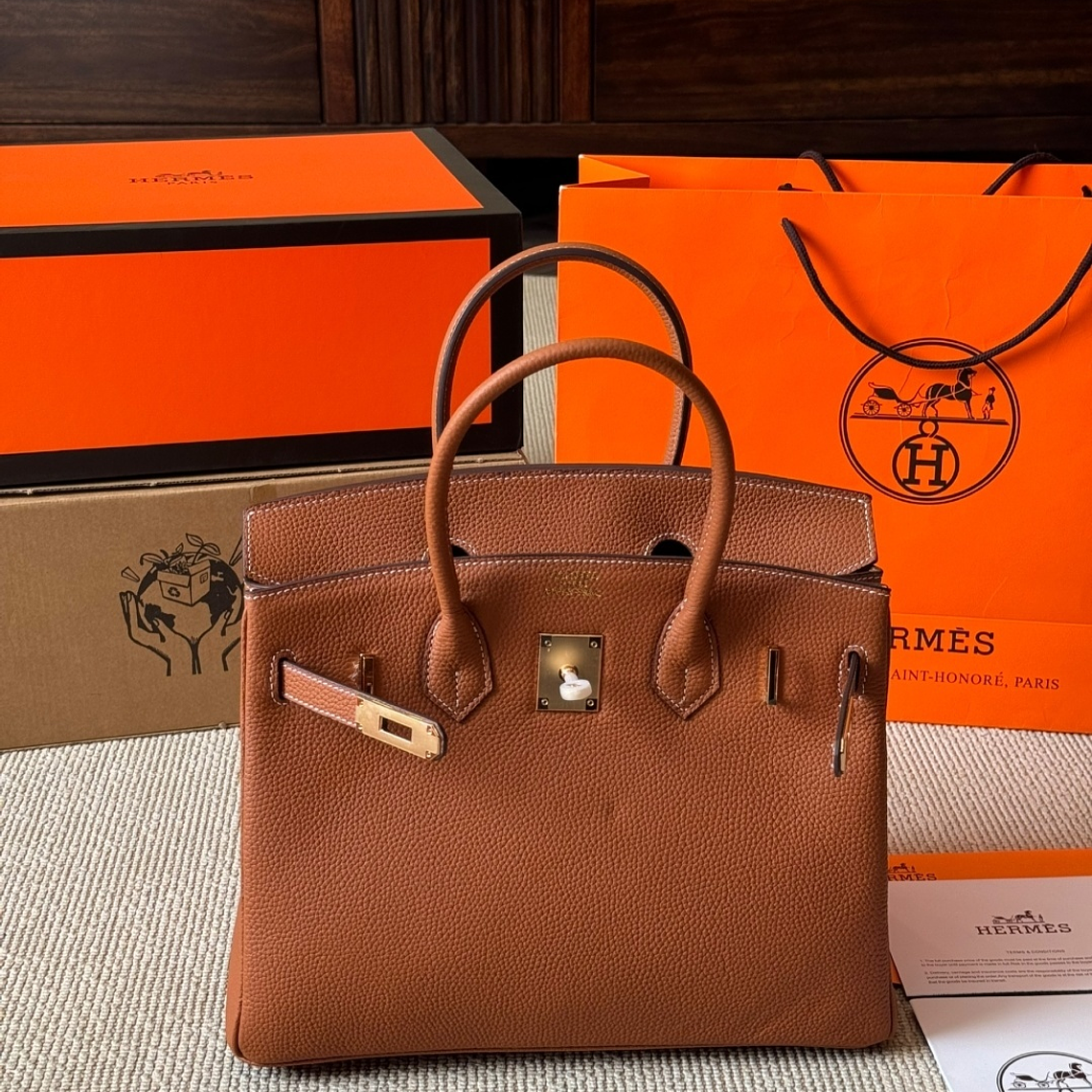 Hermes Birkin bag (alta qualidade) 10