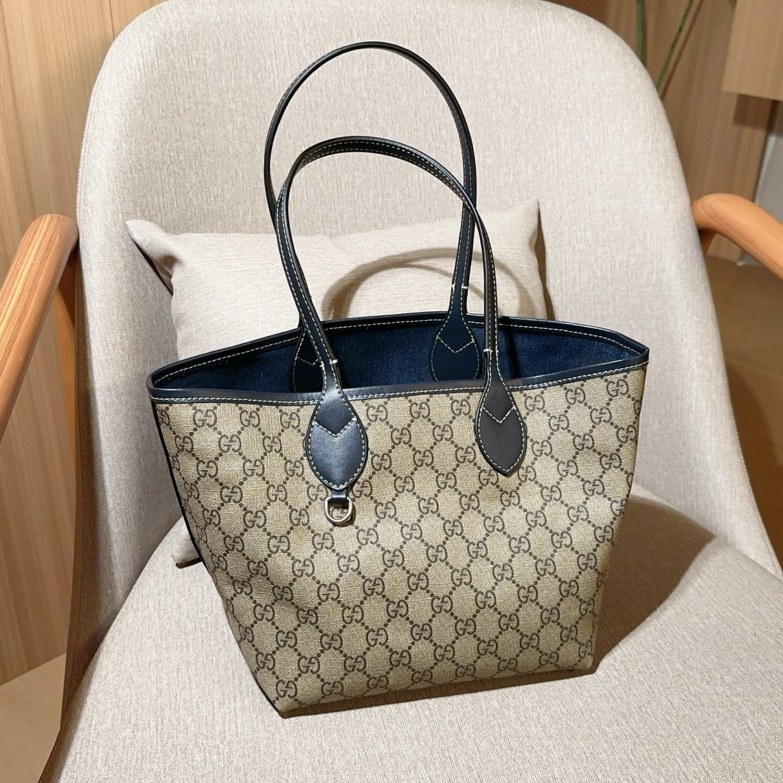 Gucci Double Face Tote Bag - Reversível 3