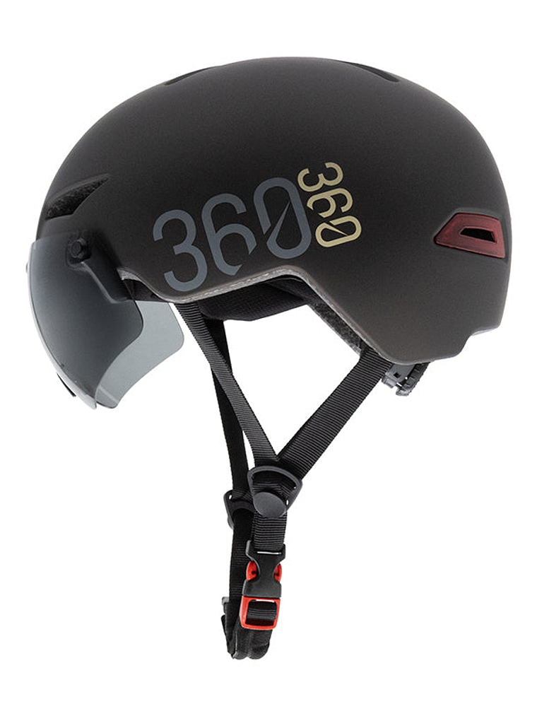 Casco CP03 con intermitentes y luces talla L. 3