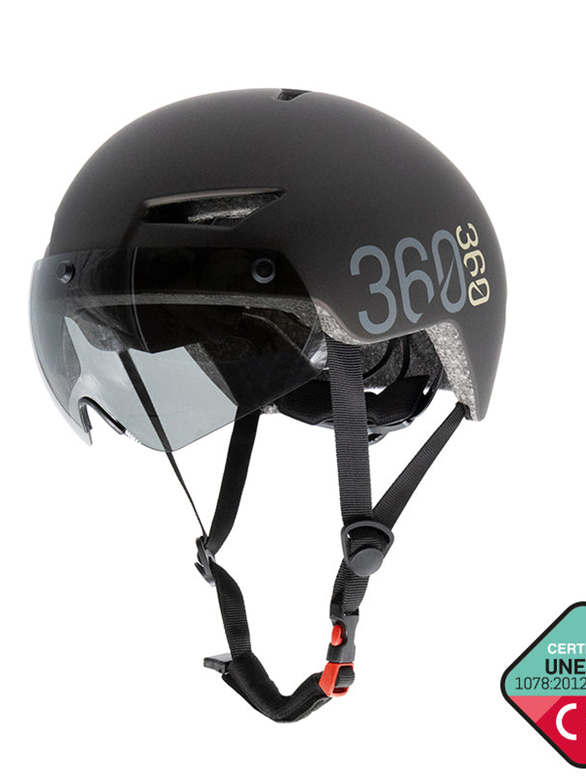 Casco CP03 con intermitentes y luces talla L. 6