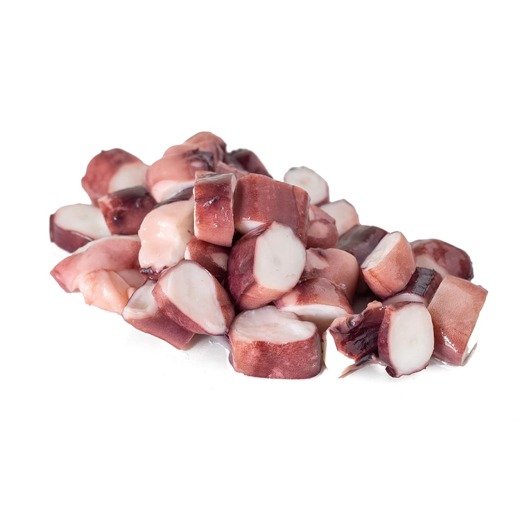 Calamar tentáculo cocido y picado 1