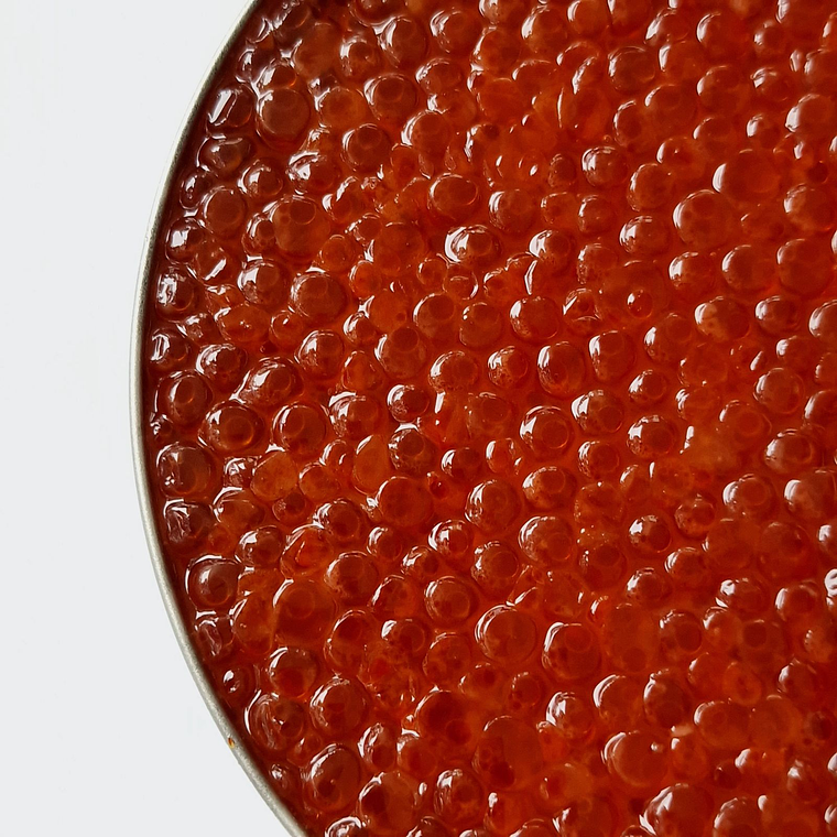 Caviar rojo frasco 100 gramos 1