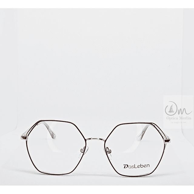 Armazón Óptico Das Leben Mujer Hexágono