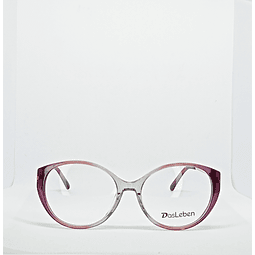 Armazón Óptico Das Leben Mujer Acetato Ovalado bicolor