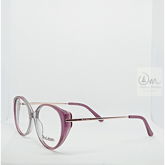 Armazón Óptico Das Leben Mujer Acetato Ovalado bicolor