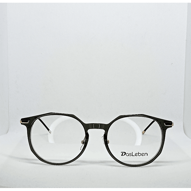 Armazón Óptico Das Leben Mujer Acetato Gris Finísimo