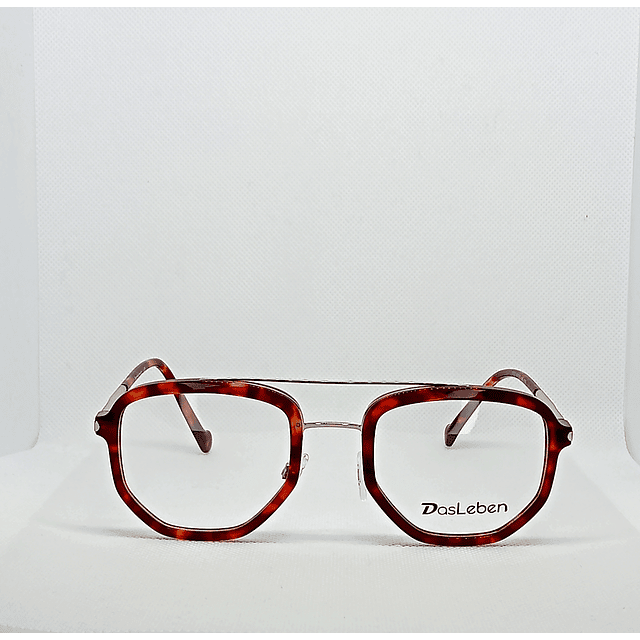 Armazón Óptico Das Leben Mujer Acetato Tortoise Rojizo