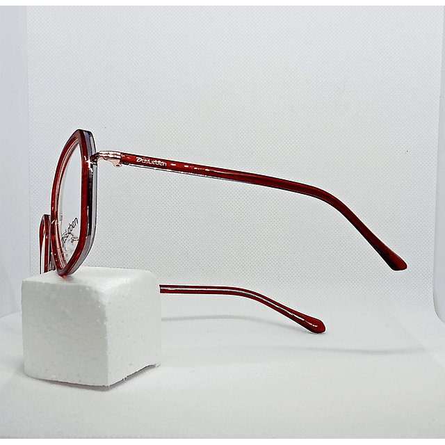 Armazón Óptico Das Leben Mujer Acetato Rojo