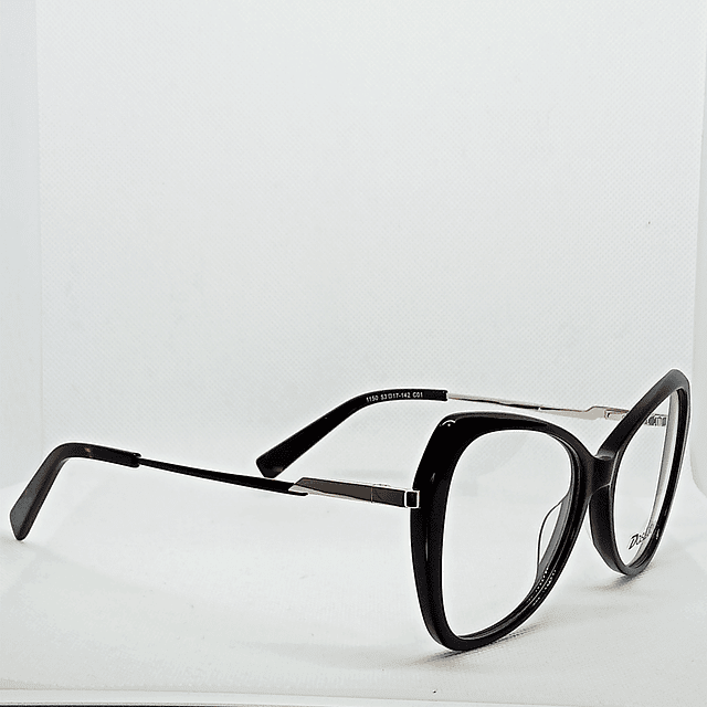 Armazón Óptico Das Leben Mujer Acetato Negro