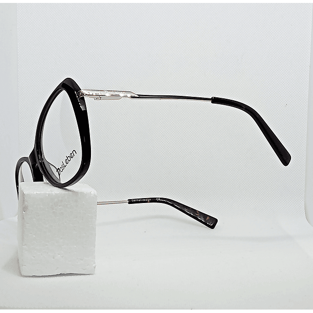 Armazón Óptico Das Leben Mujer Acetato Negro