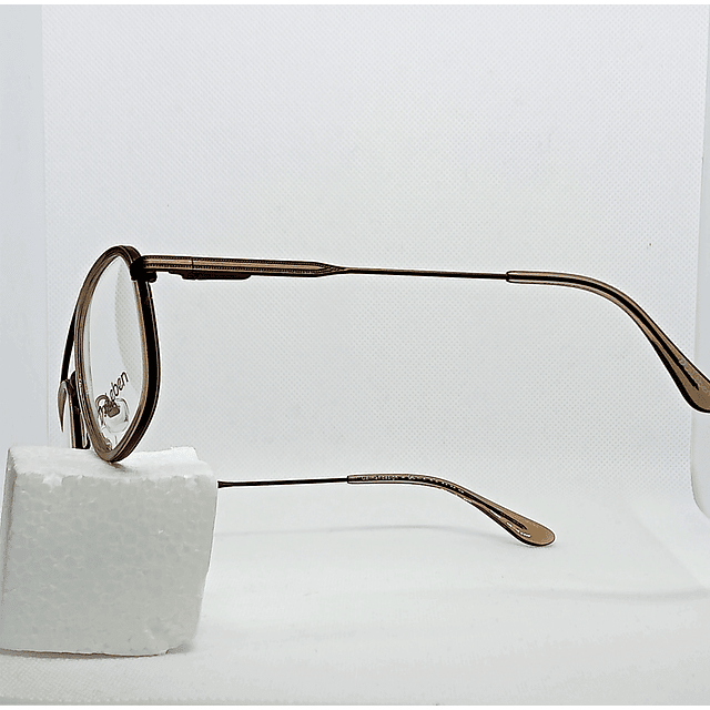 Armazón Óptico Das Leben Hombre Metálico Bronce Elegante