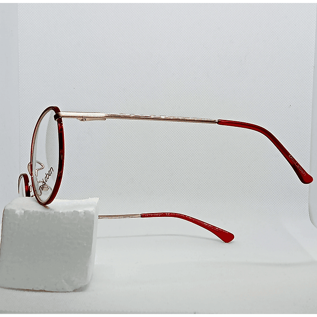 Armazón Óptico Das Leben Hombre Metálico Dorado