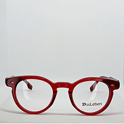 Armazón Óptico Das Leben Mujer Rojo