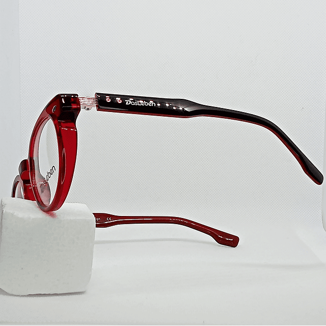 Armazón Óptico Das Leben Mujer Rojo