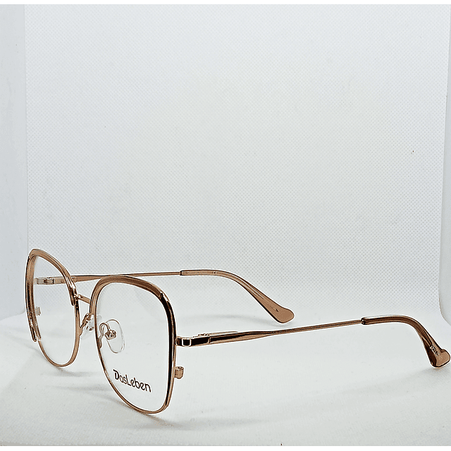 Armazón Óptico Das Leben Mujer Metálico con Aplicaciones 