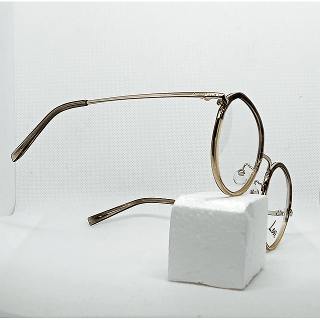 Armazón Loor Mujer Metálico Dorado 