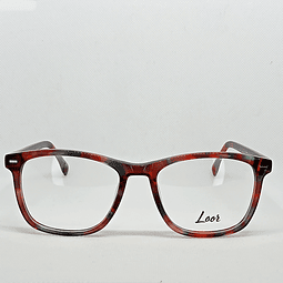 Armazón Loor Mujer Acetato Tortoise Rojo y Verde