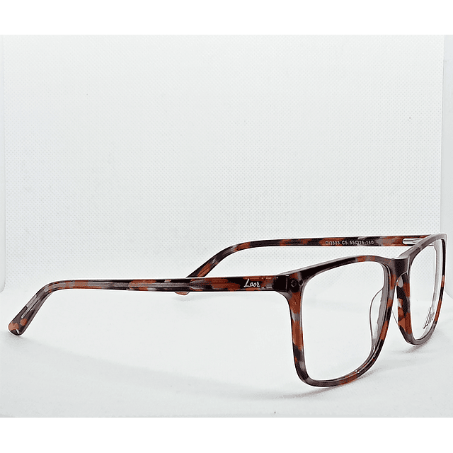 Armazón Loor Hombre Acetato Tortoise Negro y Café