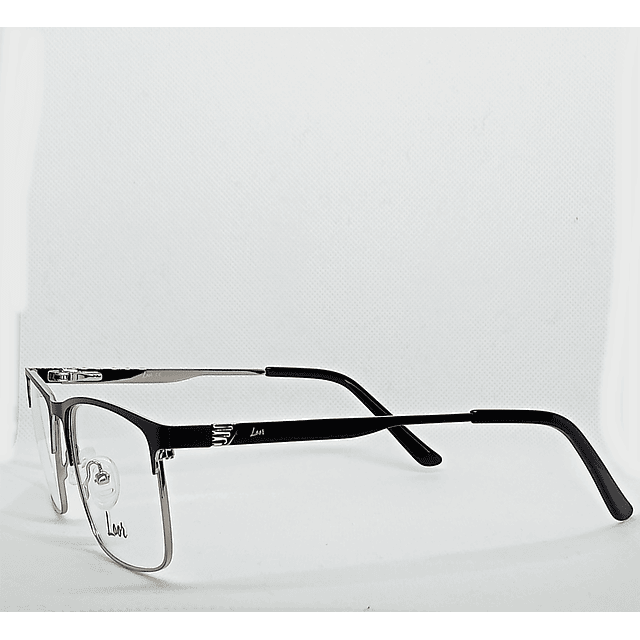 Armazón Loor Hombre Metálico Plata