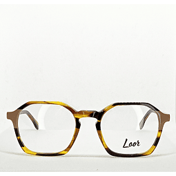 Armazón Loor Mujer Acetato Tortoise Amarillo