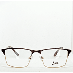 Armazón Loor Hombre Metálico Oro