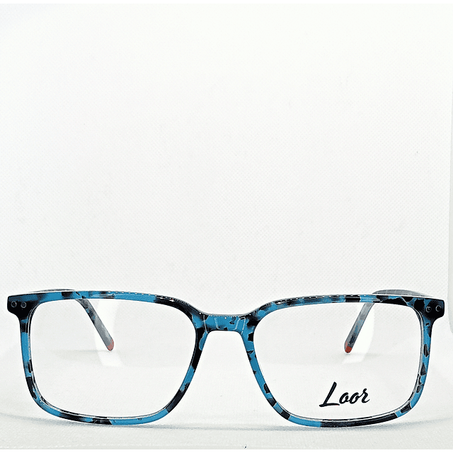 Armazón Loor Hombre Acetato Azul Caribe