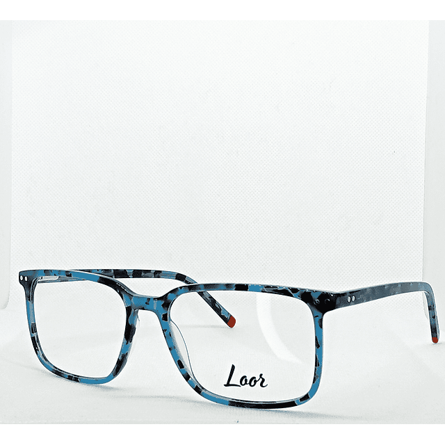 Armazón Loor Hombre Acetato Azul Caribe
