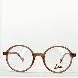 Armazón Loor Mujer Acetato Transparente Color Caramelo