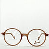 Armazón Loor Mujer Acetato Transparente Color Caramelo