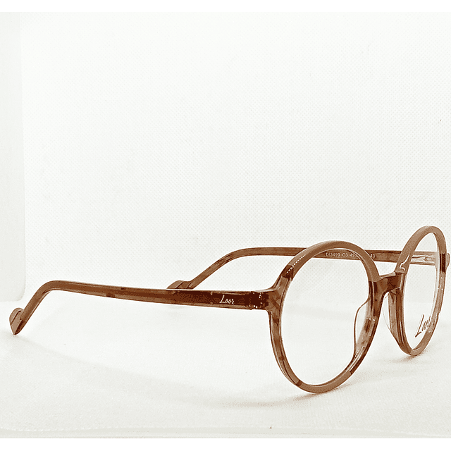 Armazón Loor Mujer Acetato Transparente Color Caramelo