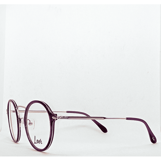 Armazón Loor Mujer Metálico Oro Rosa 