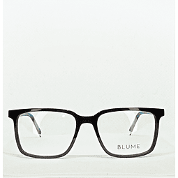 Armazón Blume Hombre Acetato Negro y Turquesa