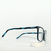Armazón Blume Hombre Acetato Negro y Turquesa