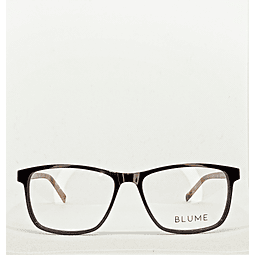 Armazón Blume Hombre Acetato Negro y Caramelo