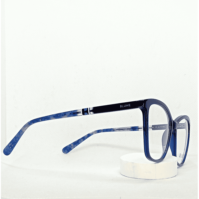 Armazón Blume Mujer Acetato Azul Oscuro