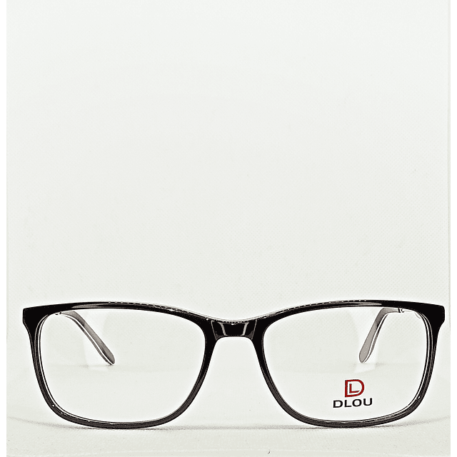 Armazón Dlou Hombre Acetato Negro