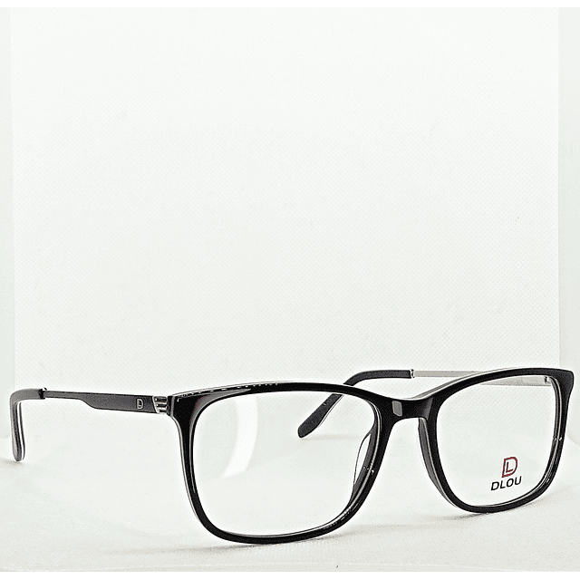 Armazón Dlou Hombre Acetato Negro