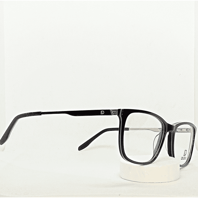 Armazón Dlou Hombre Acetato Negro