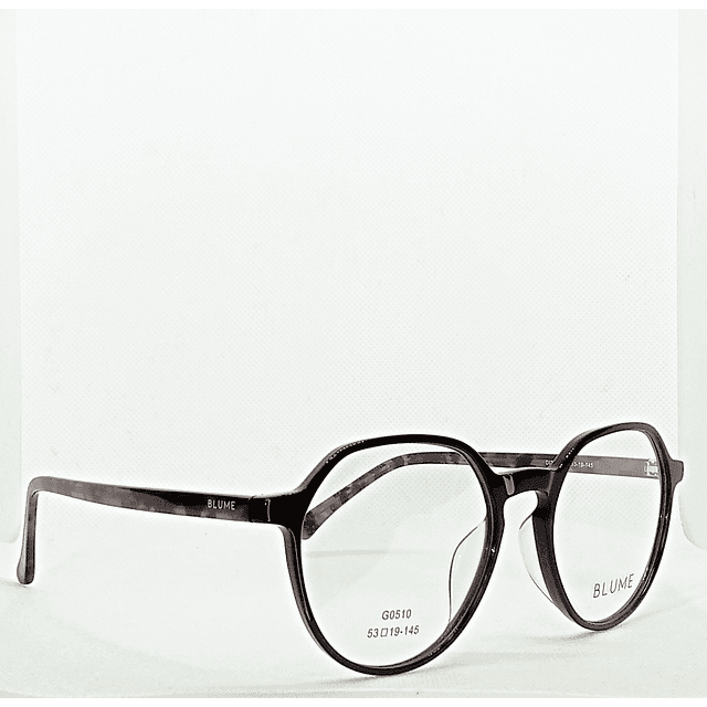 Armazón Blume Mujer Acetato Negro y Tortoise